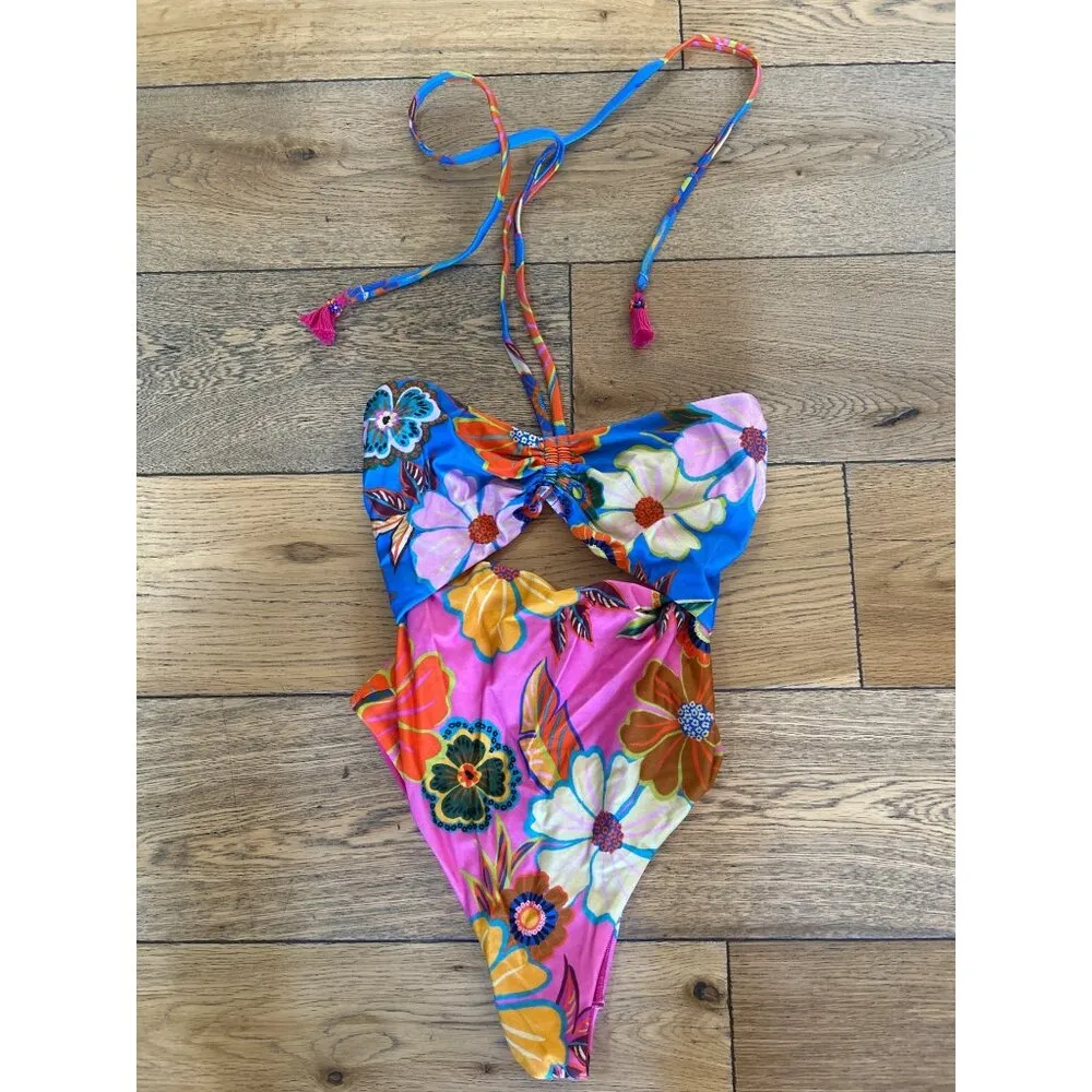 FARM Rio Full Garden One Piece Multi Womens Size XS - Image 6