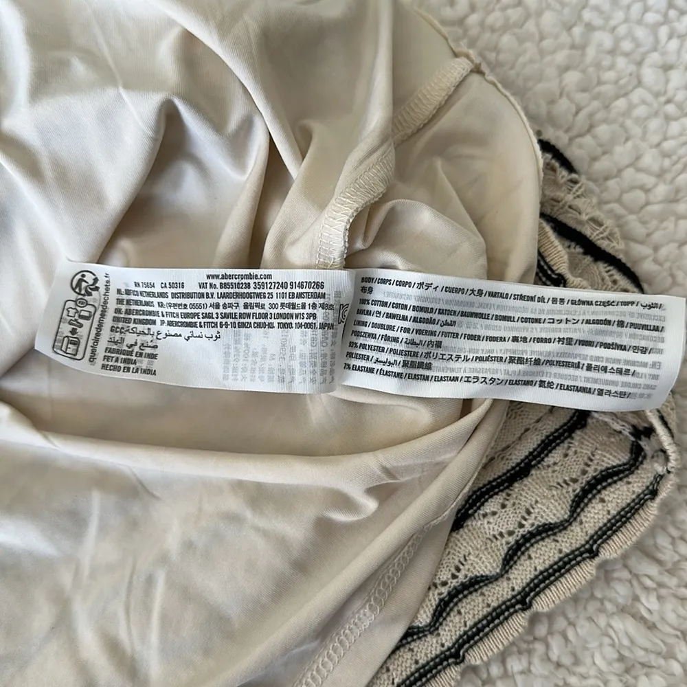 Hollister Crochet Dress Sundress Size M - Image 7