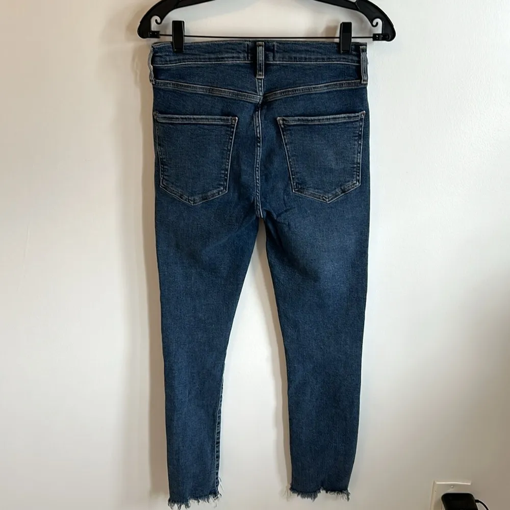 Agolde Chewed Hem Skinny Jeans - Image 2