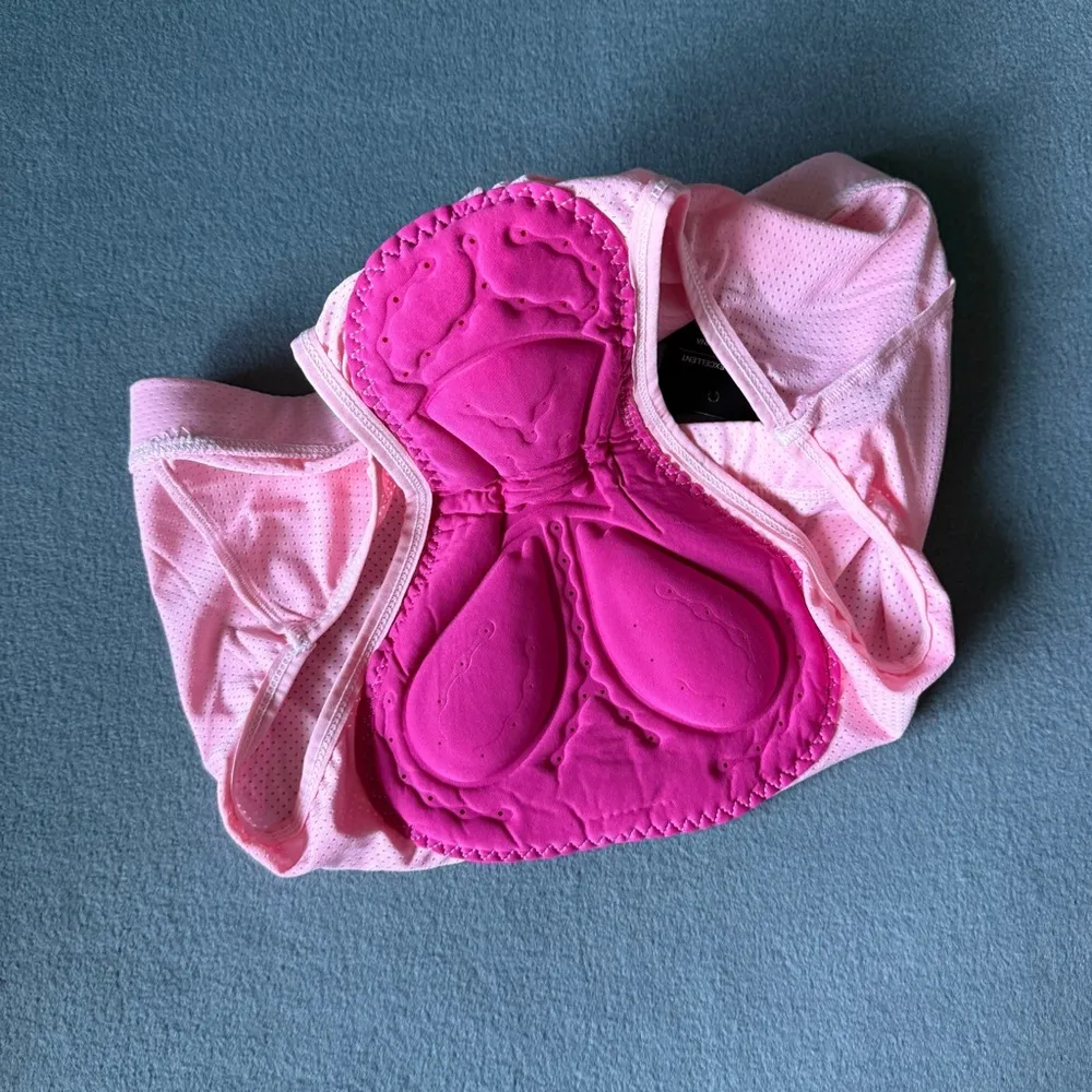 NWT Women's Pink Padded Bike Cycling Underpants Shorts size XL‎ - Image 6
