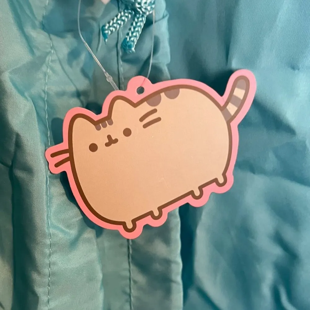 Pusheen Medium‎ Hoodie Windbreaker Pullover Jacket Out Of Office Kawaii Casual - Image 7