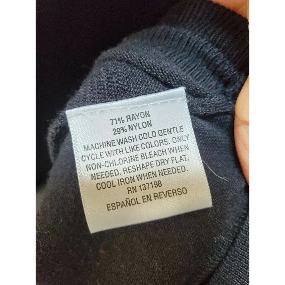 Charter Club Round Neck Long Sleeve Top Shirt - Image 9