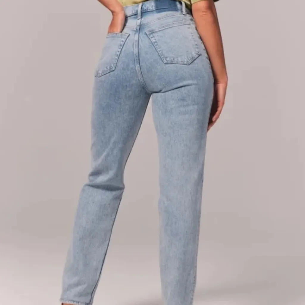 Abercrombie & Fitch 90s Straight High Rise Crossover CURVE LOVE | 10/30 - Image 2