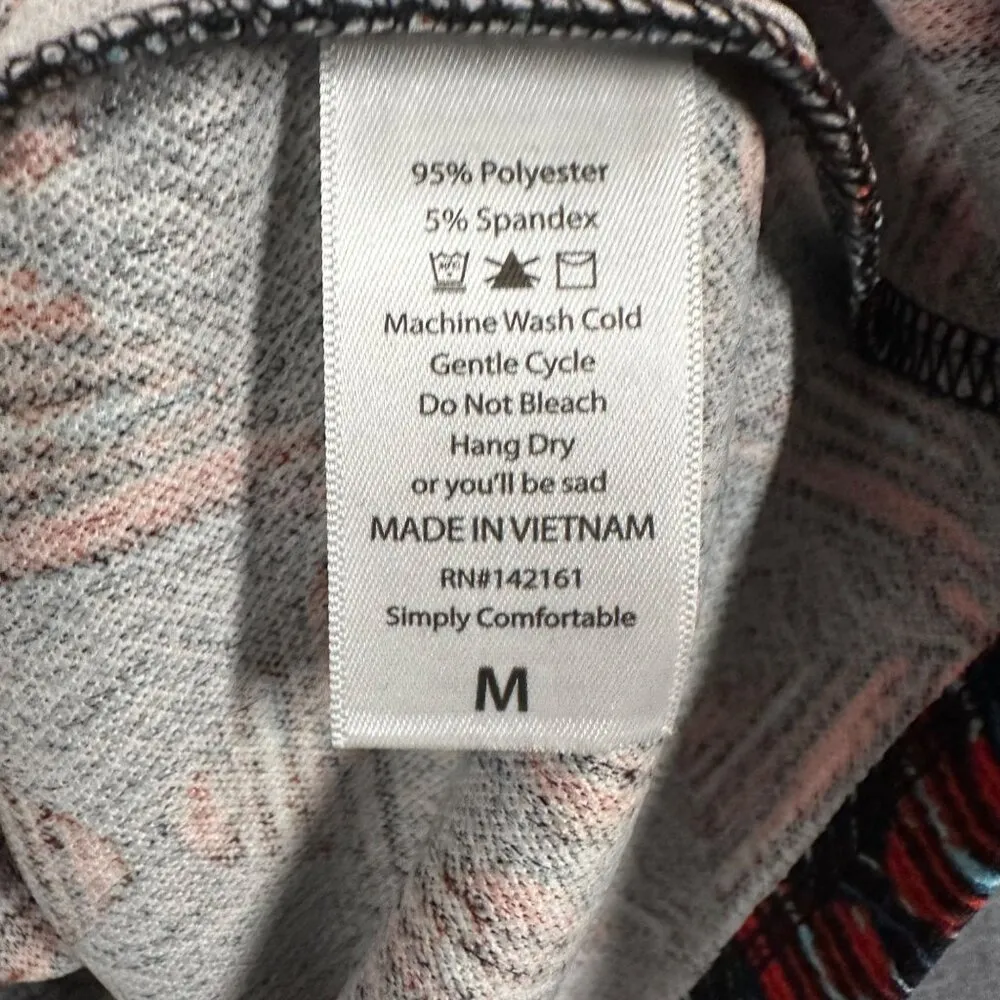 Lularoe Womens Medium Cassie Pull On Geometric Print Fitted Pencil Skirt NWT - Image 5