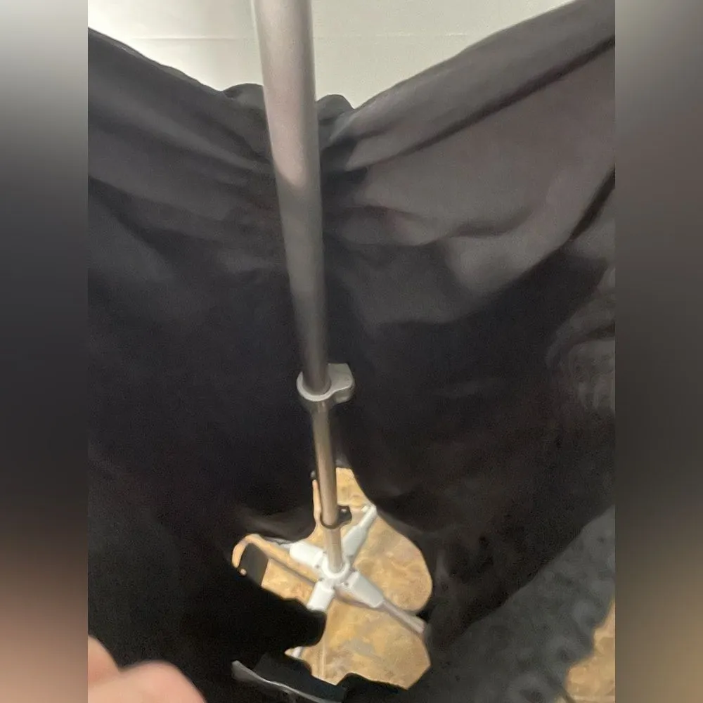 NWT Hollister Pintuck Chiffon Long Sleeve Black Mini Dress size large‎ - Image 10