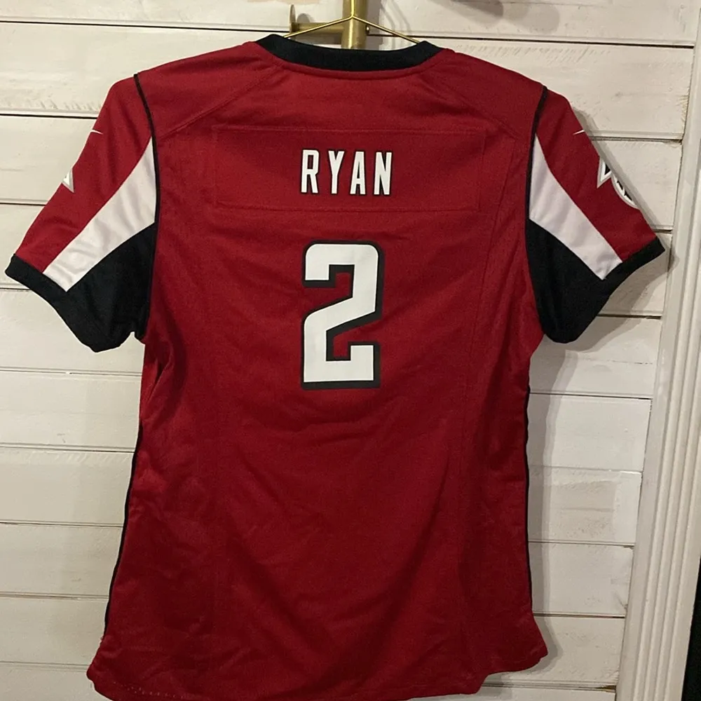 Nike Atlanta Falcons Matt Ryan #2  Super Bowl jersey sz L - Image 5