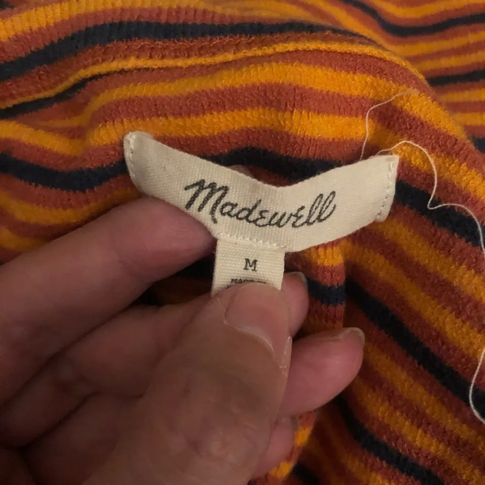 Madewell Audio Knot-Front Tank Top in Stripe - Image 6