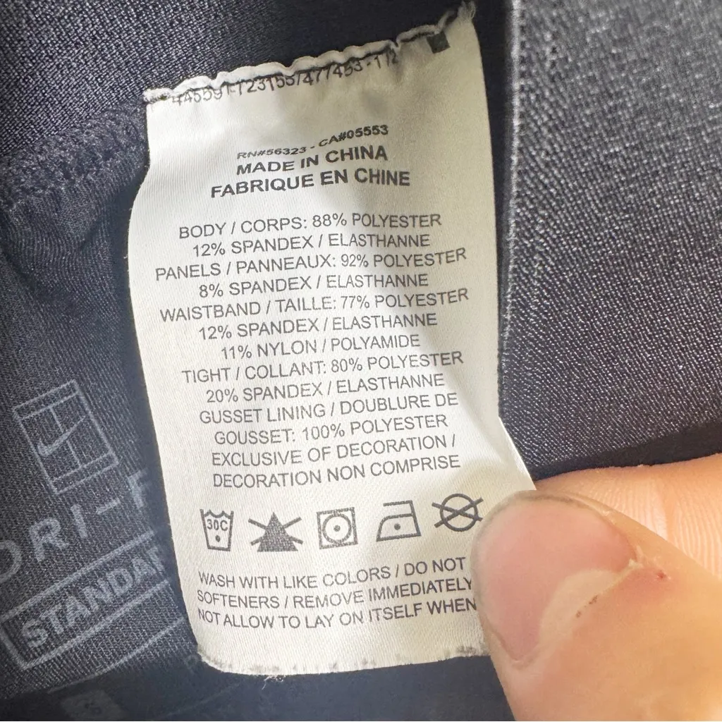 NikeCourt‎ Advantage Dri-FIT Pleated Tennis Skort Black Gray Women’s Size S - Image 5