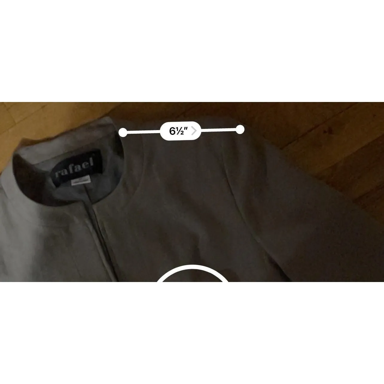 Dress Barn Jacket Size L Grey Suit Outer Long Sleeves Size 14 - Image 8