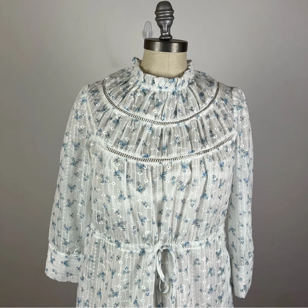 Tecovas & Kristopher Brock The Ava Dress Blue Size M - Image 4