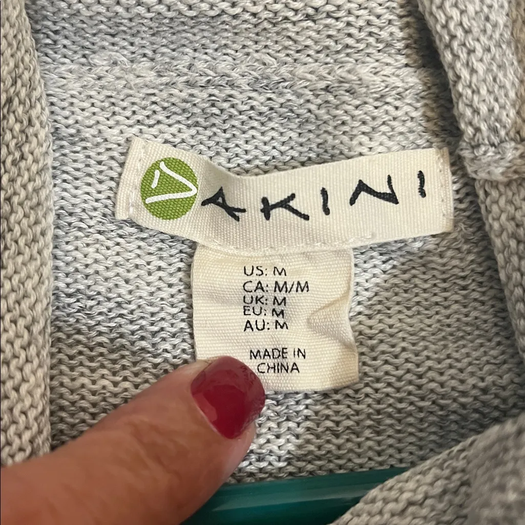 Akini long sleeve gray sweater - Image 3