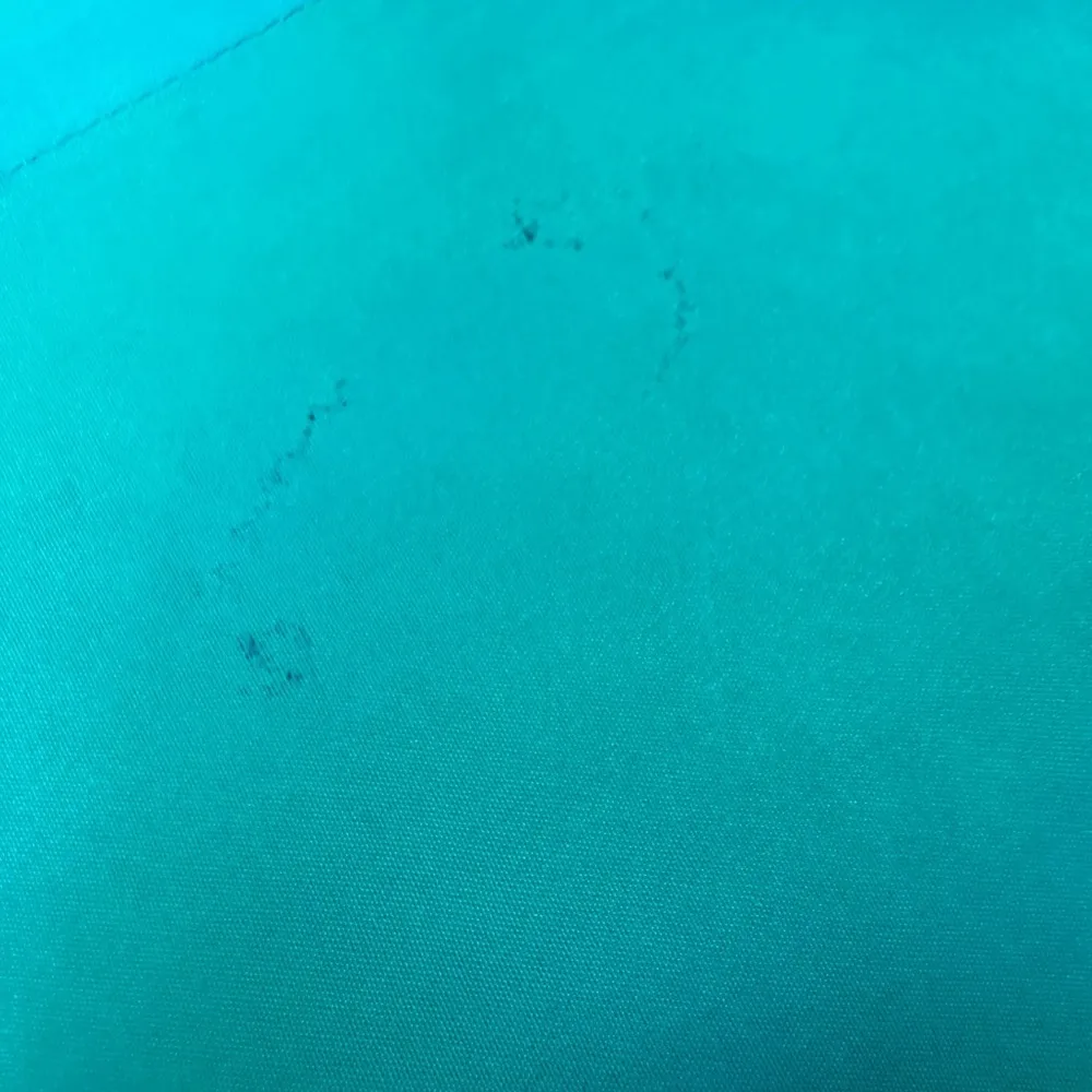 OLEG CASSINI Vintage Blue Silk Blazer - Image 7