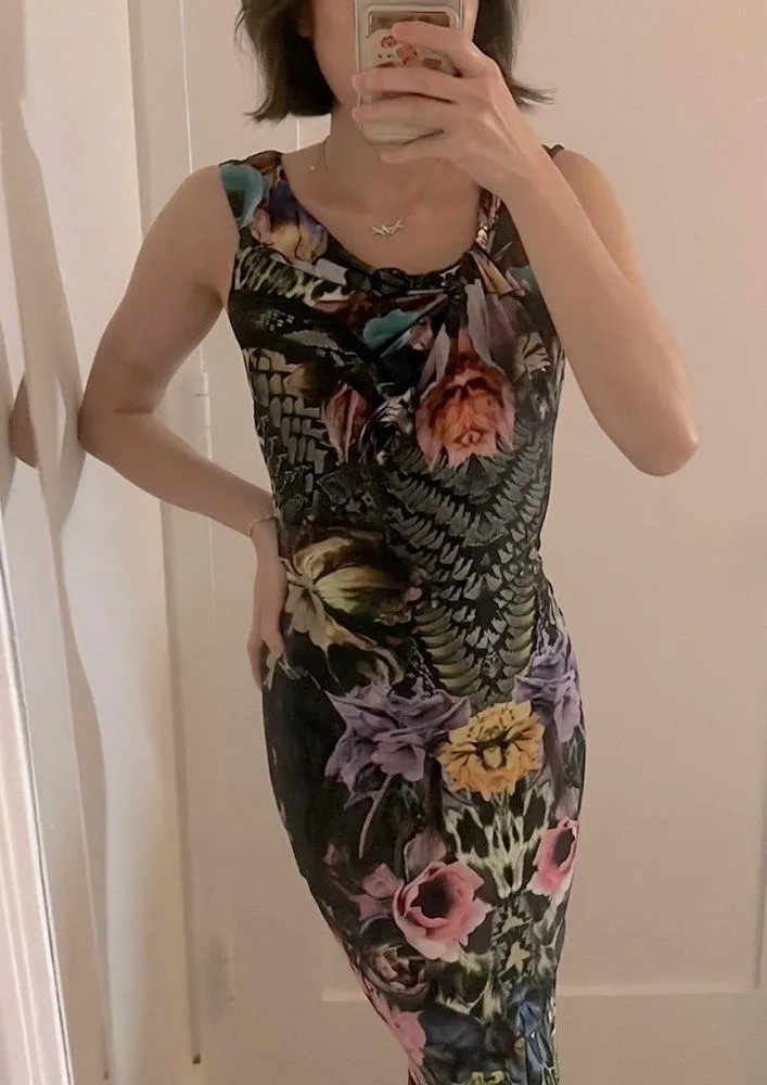 Like new ROBERTO CAVALLI
Floral Print floor length gown - Image 5