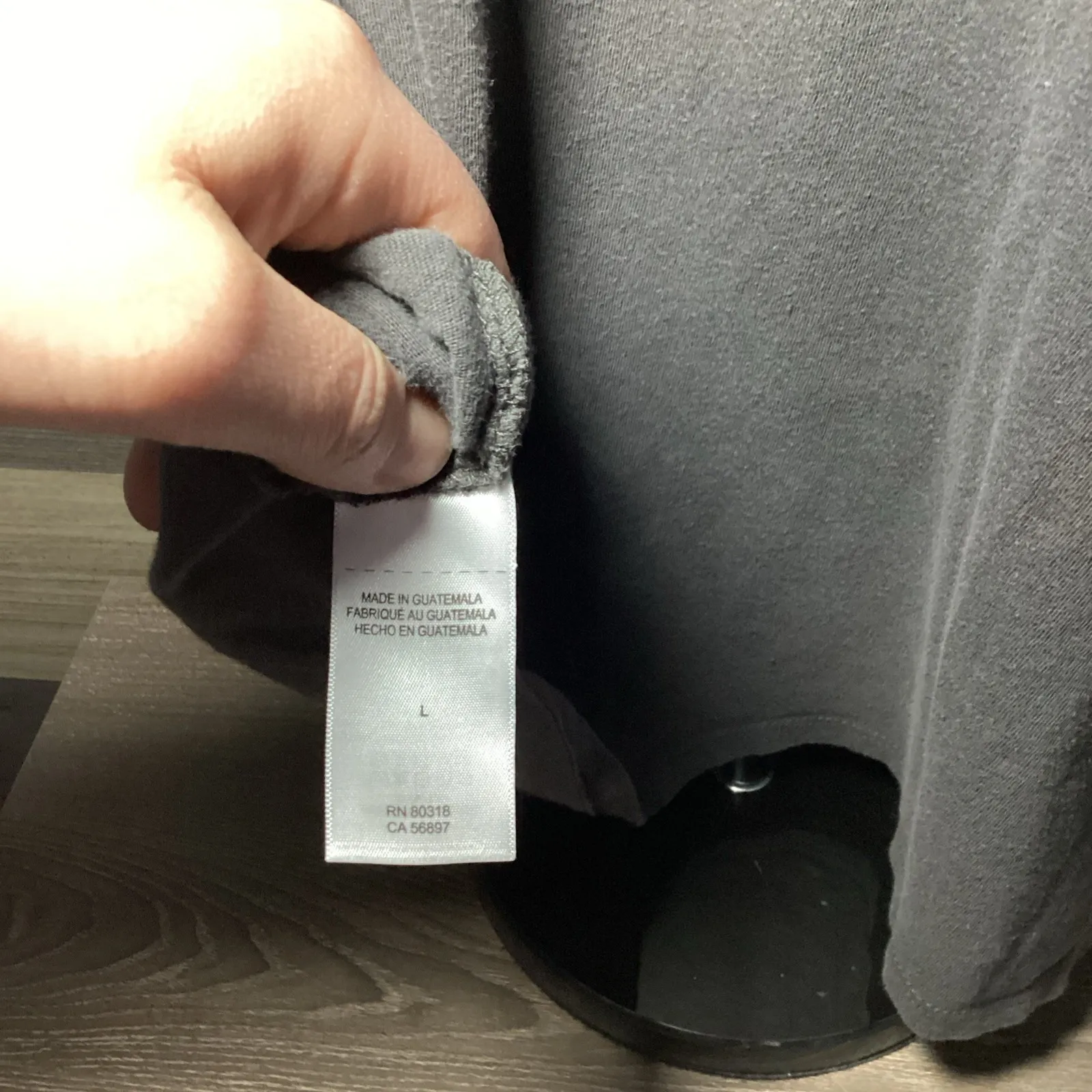 Lucky Brand WOMANS LA LA Sunset Tee Black Size Large 100% Cotton - Image 6