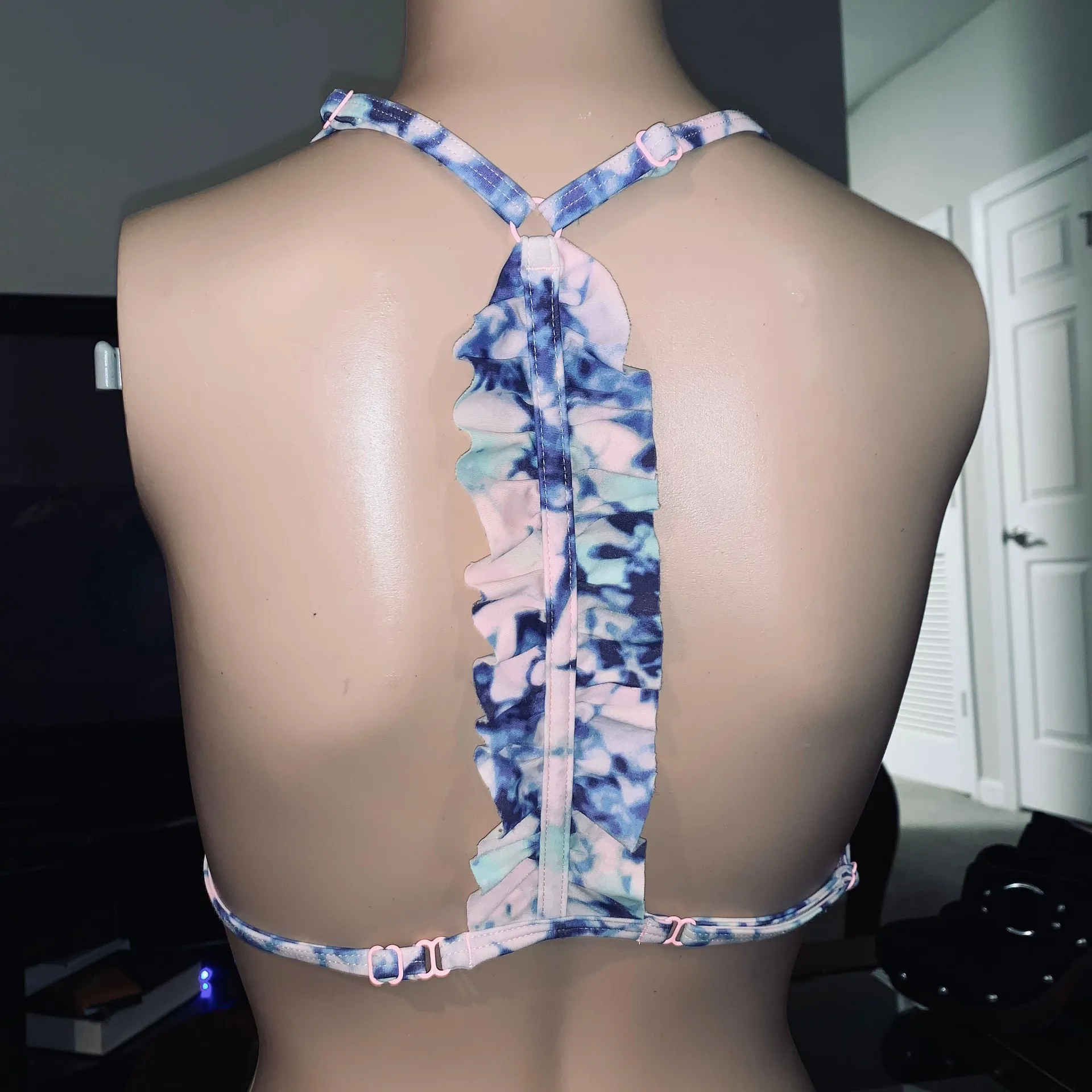 PINK victoria secret tie dye bikini top  - Image 4