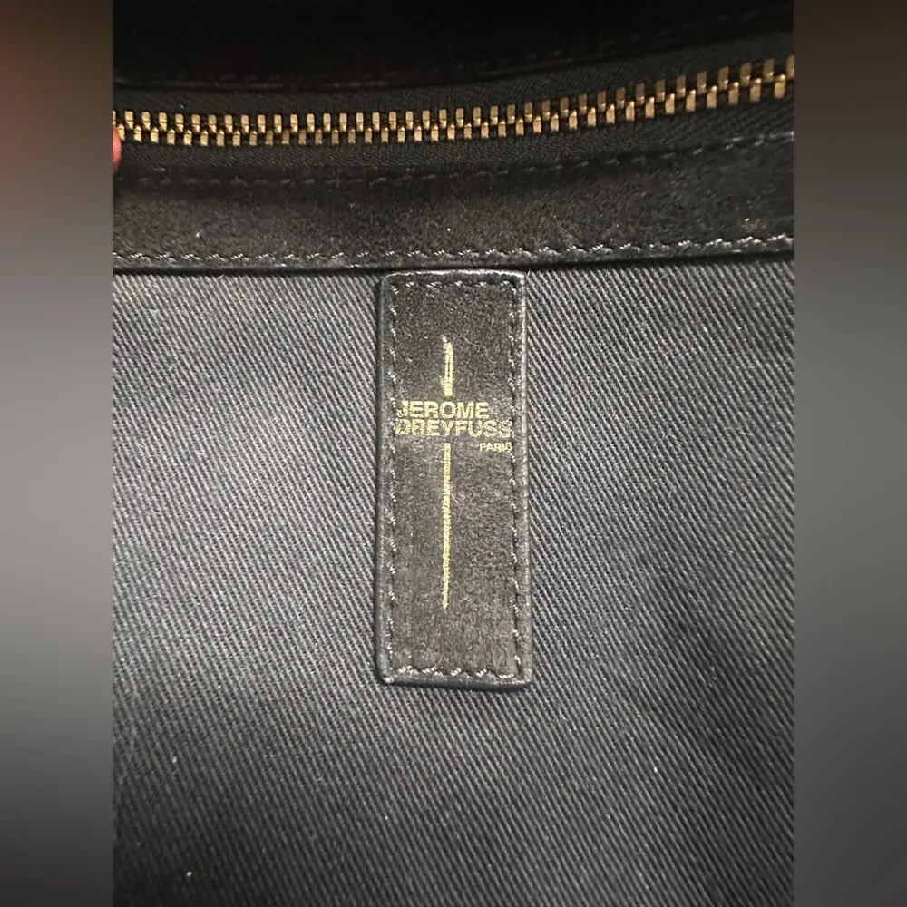 NWT  Jerome Dreyfuss Gary Fringe Bucket Bag black leather purse - Image 13