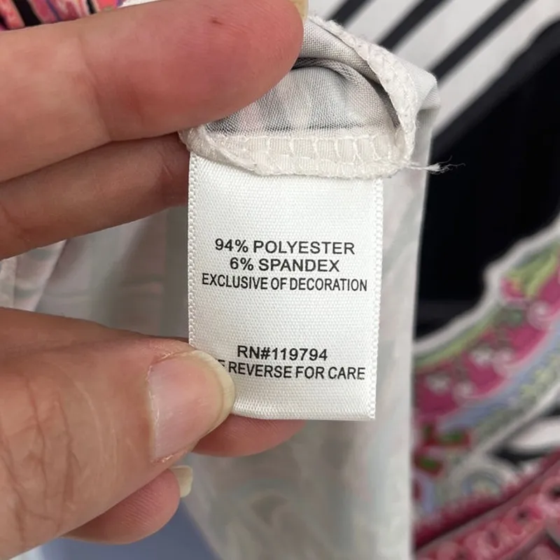 Unity World Y2K Babydoll Top Sz M Boho Fairy Grunge Tunic Pleated Sequin Paisley Pink Size M - Image 11