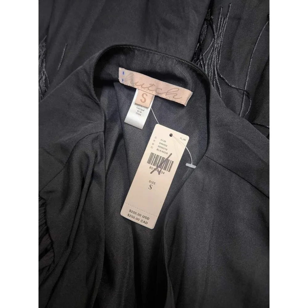 NWT Anthropologie Hutch Fringe Wrap Dress Size S. B-10 - Image 9