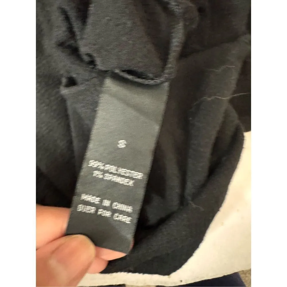 IZ Byer Black Sleeveless Button-Front Tank Top Size S - Image 6