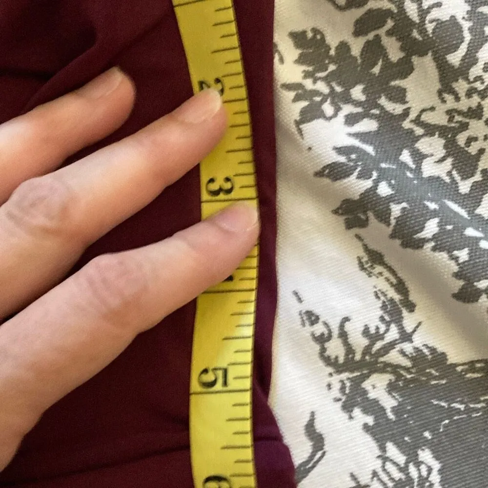 Kimi + Kai Maternity Rouched Dress‎ Size Medium Purple - Image 12