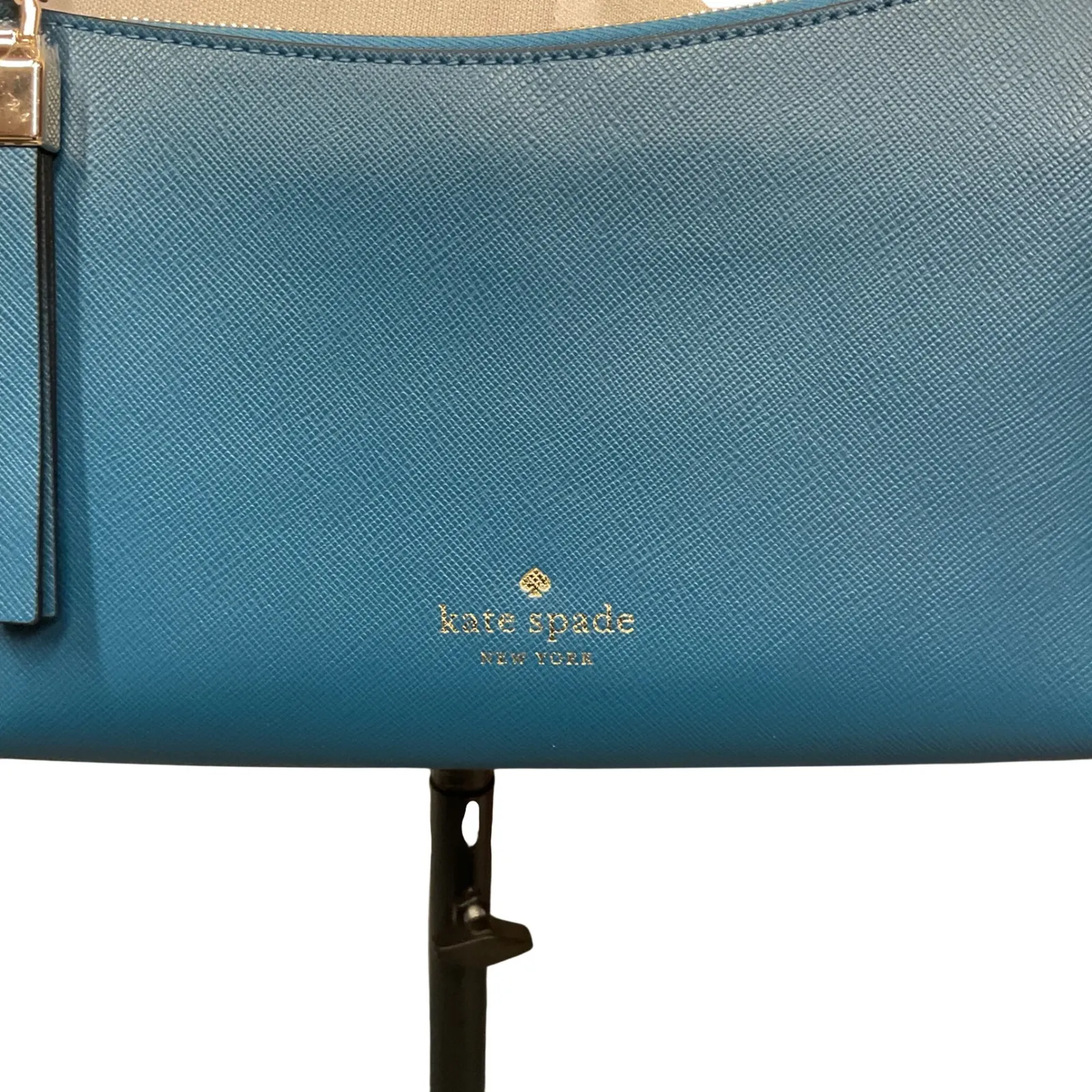 Kate Spade Women's Sadie Leather Chic Crossbody Purse in Teal One Size New - Image 2