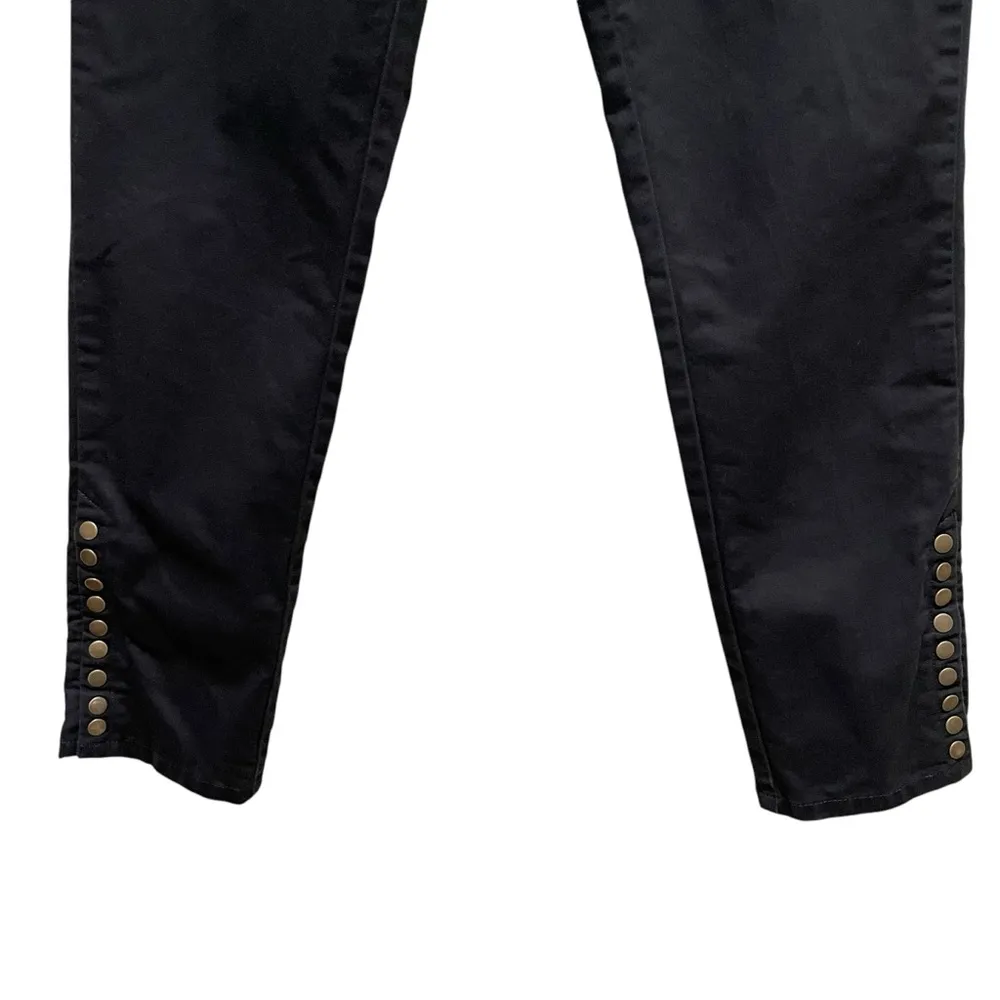 Soft Surroundings Denim Pull On Leggings Black Size Medium - Image 2