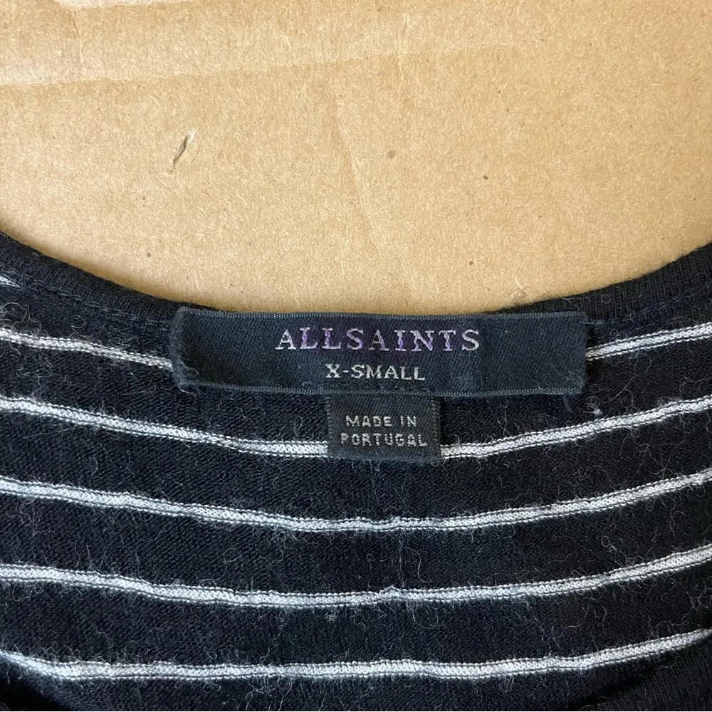 All Saints Tyra Stripe Top - Image 8