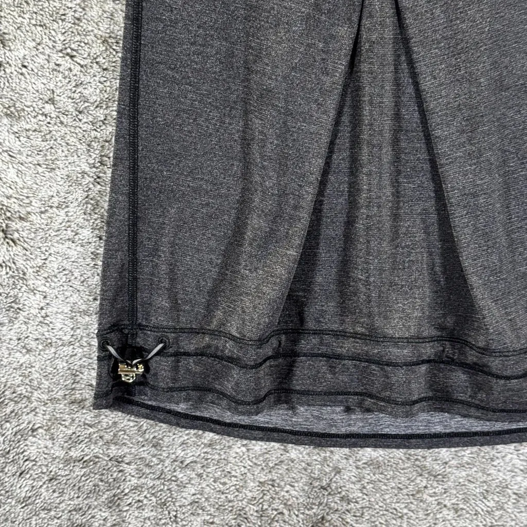 Lululemon Run Tame Me Tank Sz 4 Black/Gray Black - Image 9