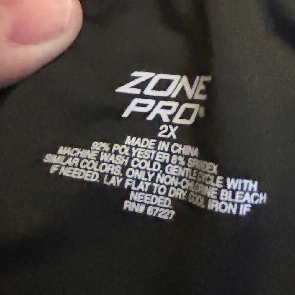 Zone Pro Athletic Pants - Women's 2X - Black Performance - Image 4