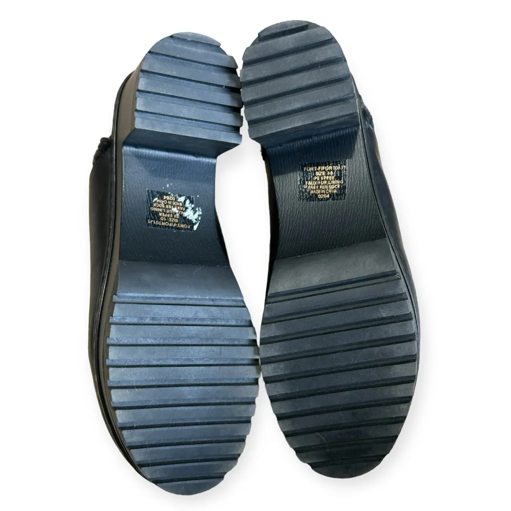 Madden Girl Women's Fort-f Clog Size 10. Black EUC - Image 7