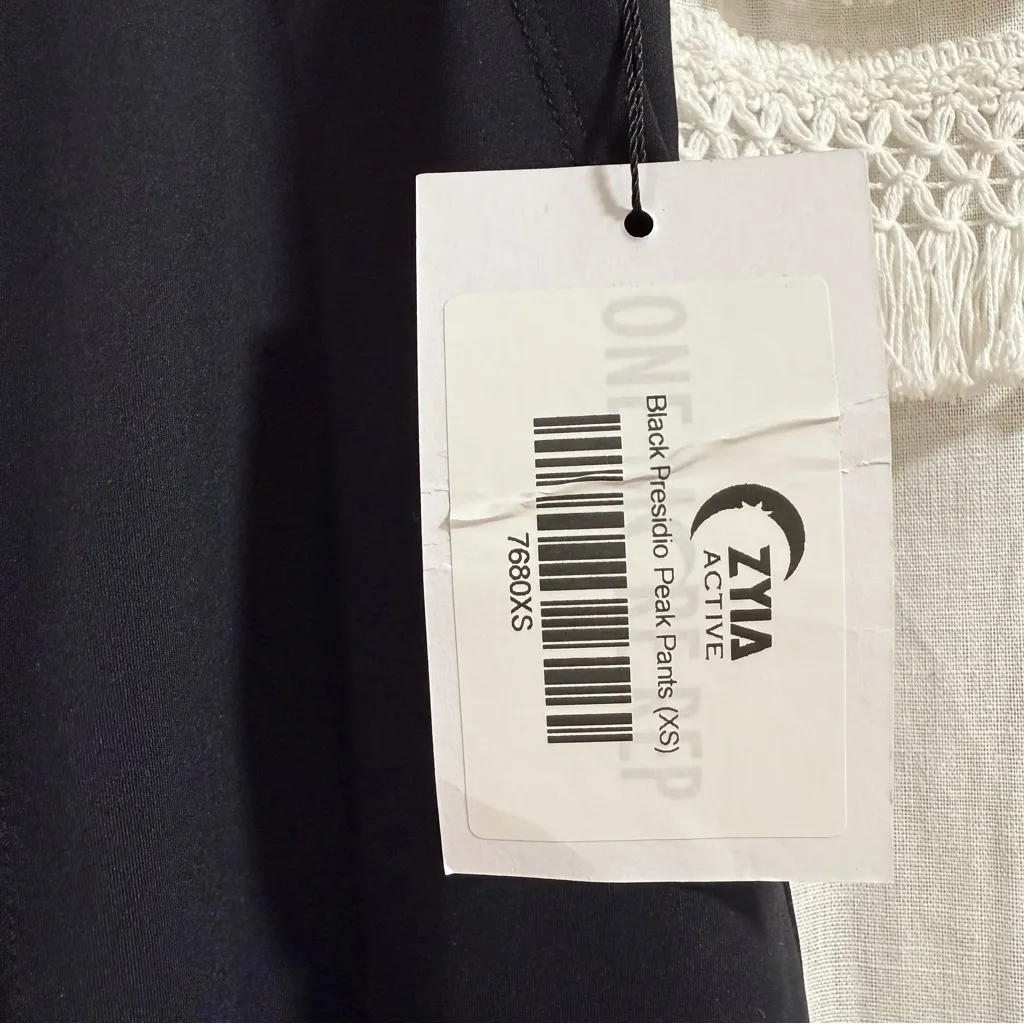 NWT ZYIA Black Presidio Peak Pants - Image 4