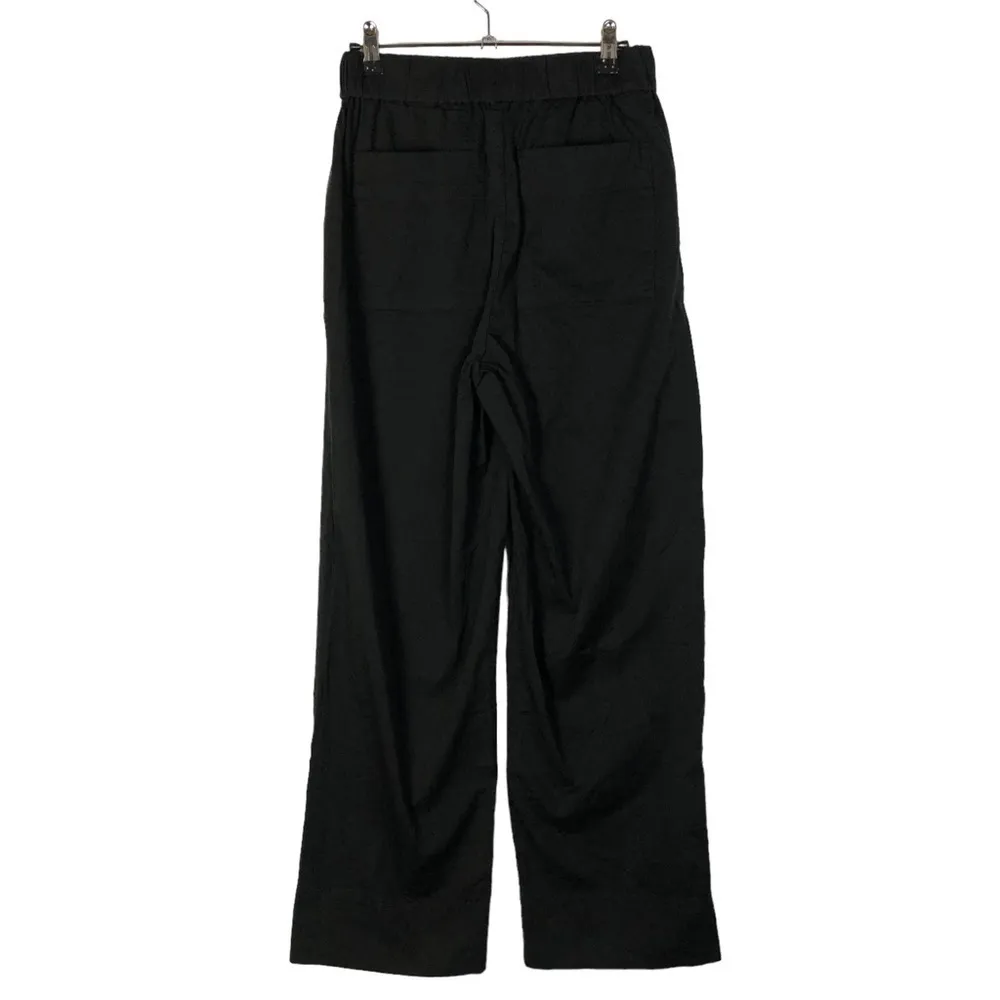 Everlane The Easy Pant Black Straight Leg High Rise Pants 6 - Image 3