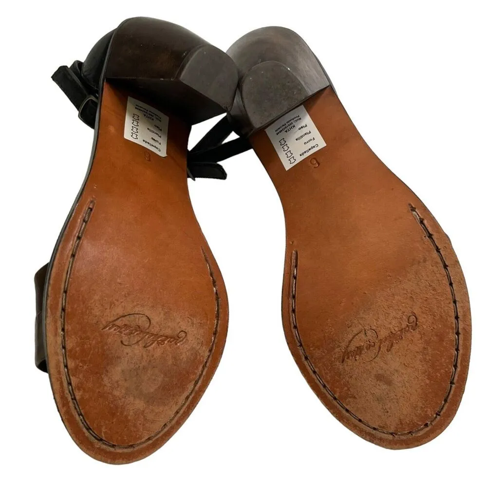 Rachel Comey Bridges Sandals Brown Black Block Heel Ankle Strap Women’s Size 6 - Image 12