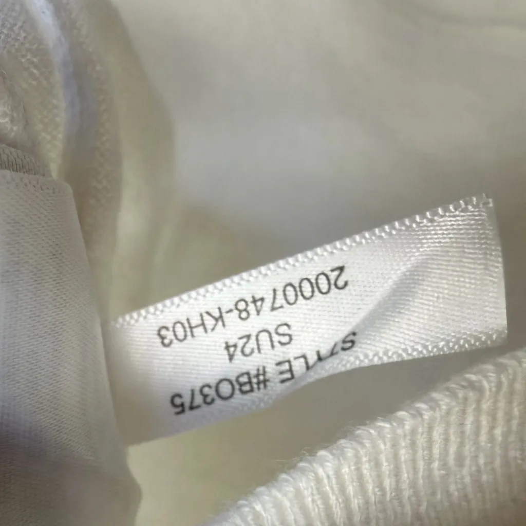 J.CREW Factory Sweater Shell White Medium - Image 8