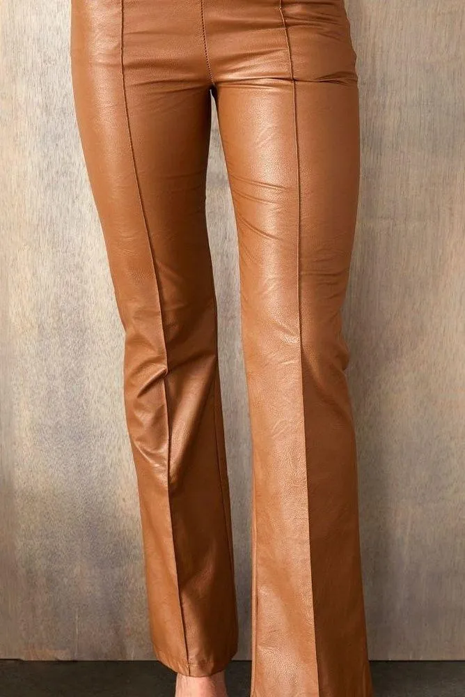 MADISON PU LEATHER DRESS PANTS Size undefined - Image 3