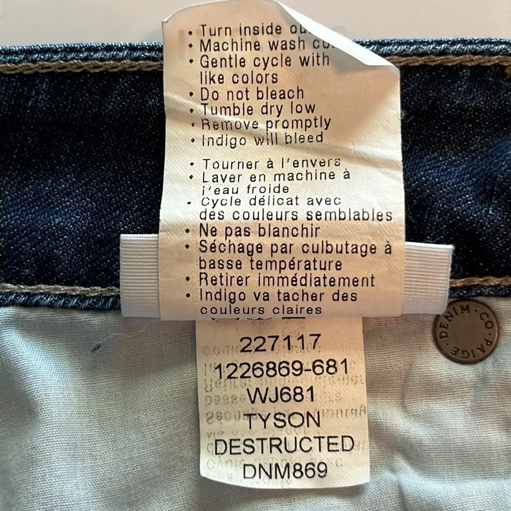 Paige Jimmy Jimmy Short Size 28 - Image 11