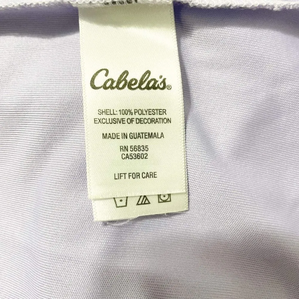 Cabela's Large Purple T Shirt Active Lounge - Image 4