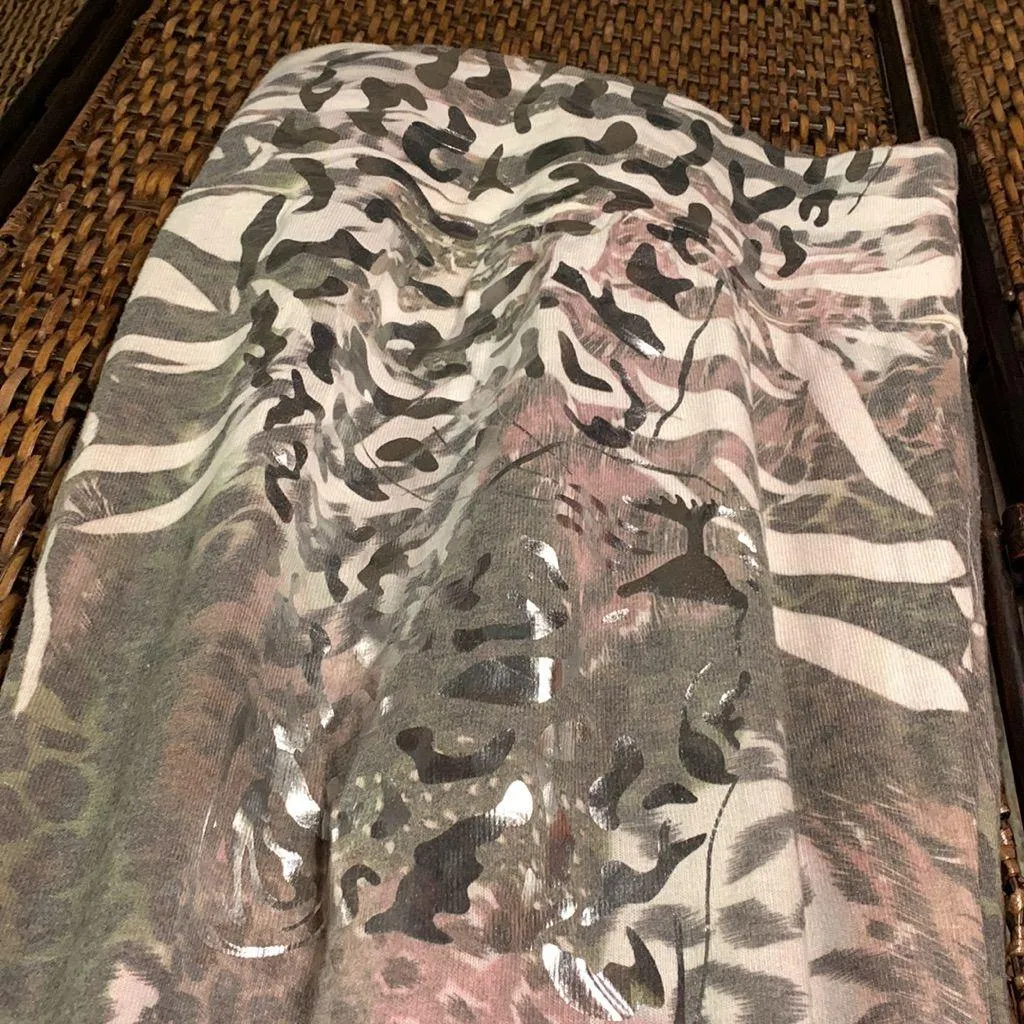 Vintage Y2K Julie’s Closet Super Soft Tiger Dress Size L - Image 2