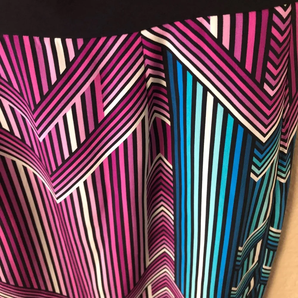 Trina Turk chevron coda dress in multi - Image 50