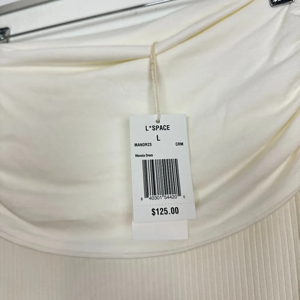 L*SPACE Manaia Convertible Cover-Up in Cream Size Large NWT - Image 7