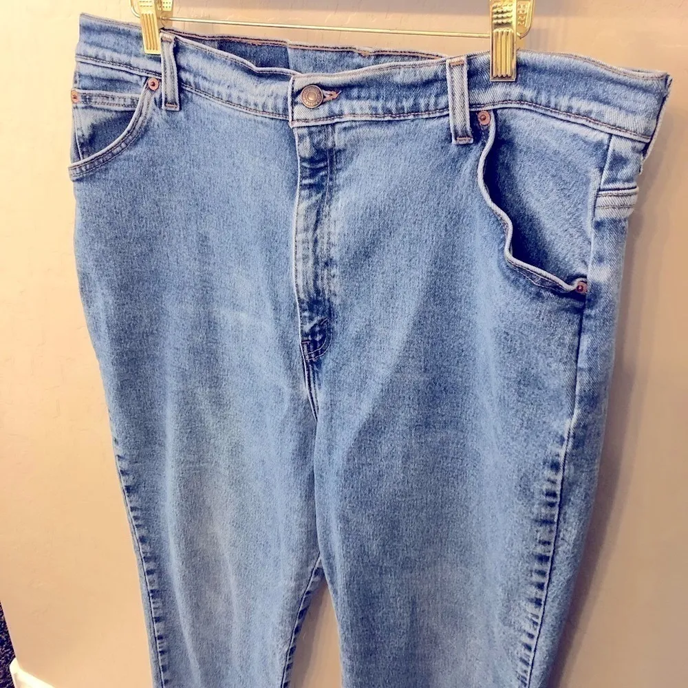 LEVI’S 922 Orange tab 1996 tapered leg high waisted 20W Med, light, Vintage - Image 5