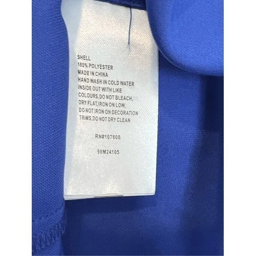 Laundry Shelli Segall Blue Cold Shoulder Bell Sleeves‎ Shift Dress 8 Fashionista - Image 7