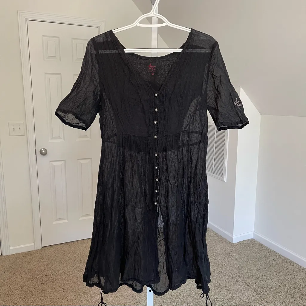 Aventures‎ Des Toiles dress|tunic 42 Black Size M - Image 3