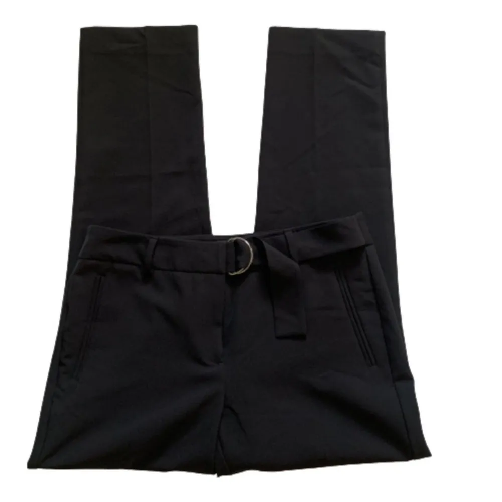 Adrianna Papell Pants Black Straight Leg Dress Career Slacks Pants Size 6 - Image 13