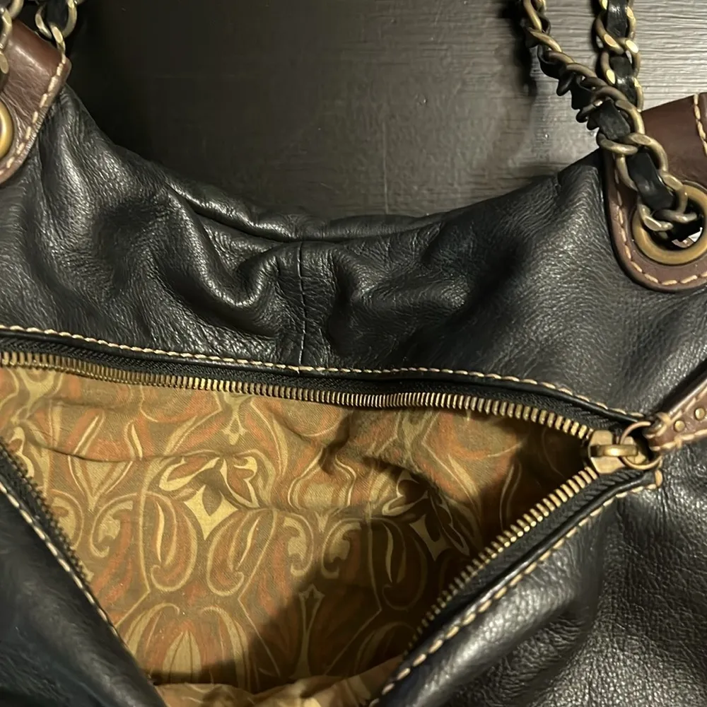 Hobo international leather chain handbag - Image 4