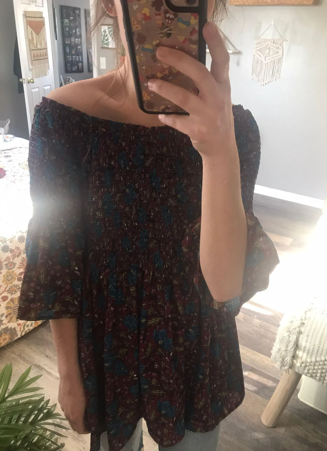 Floral Baby Doll Shirt - Image 3