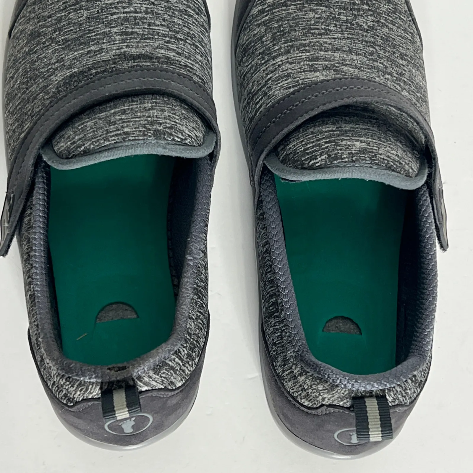 Orthofeet Quincy Stretch Casual Grey Women's Shoe Size 10 Wide Gray - Image 10