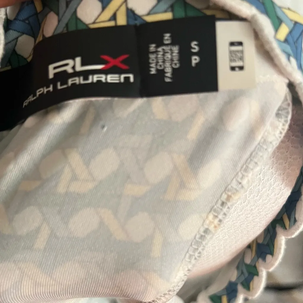 NWT RLX Ralph Lauren Women's Sleeveless Spring Wick Golf & Tennis Dress S Blue - Image 8