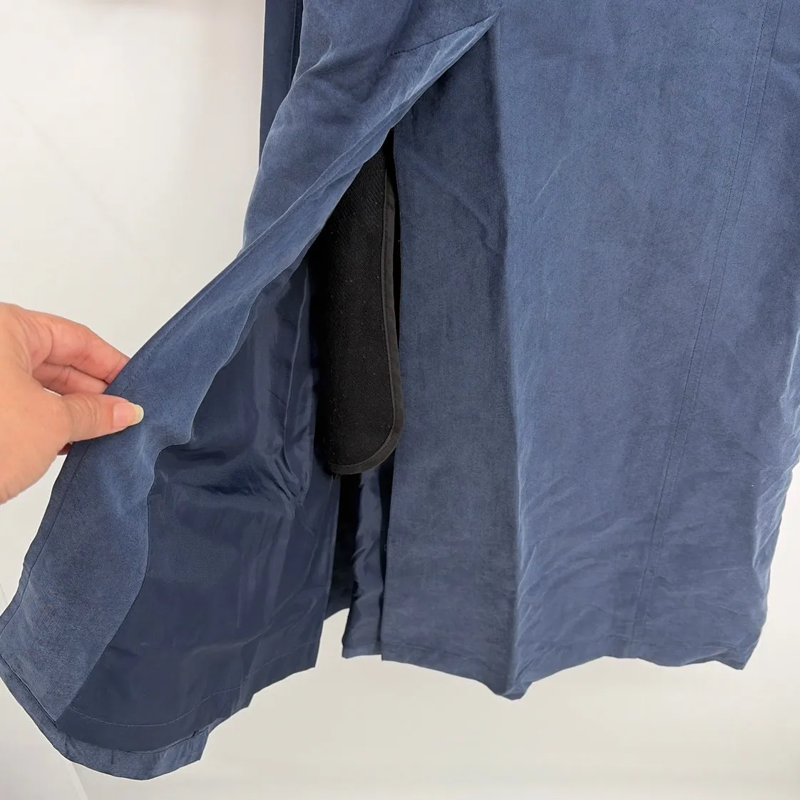 Jones New York Trench Womens Coat 10 Removable Wool Line Old Money Double Breast - Image 7