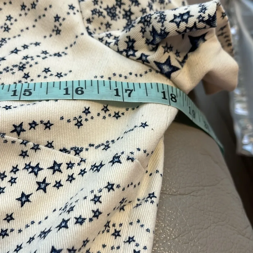 Lands’End Womens 4th Of july Dress Us Stars White Size 8 - Image 7